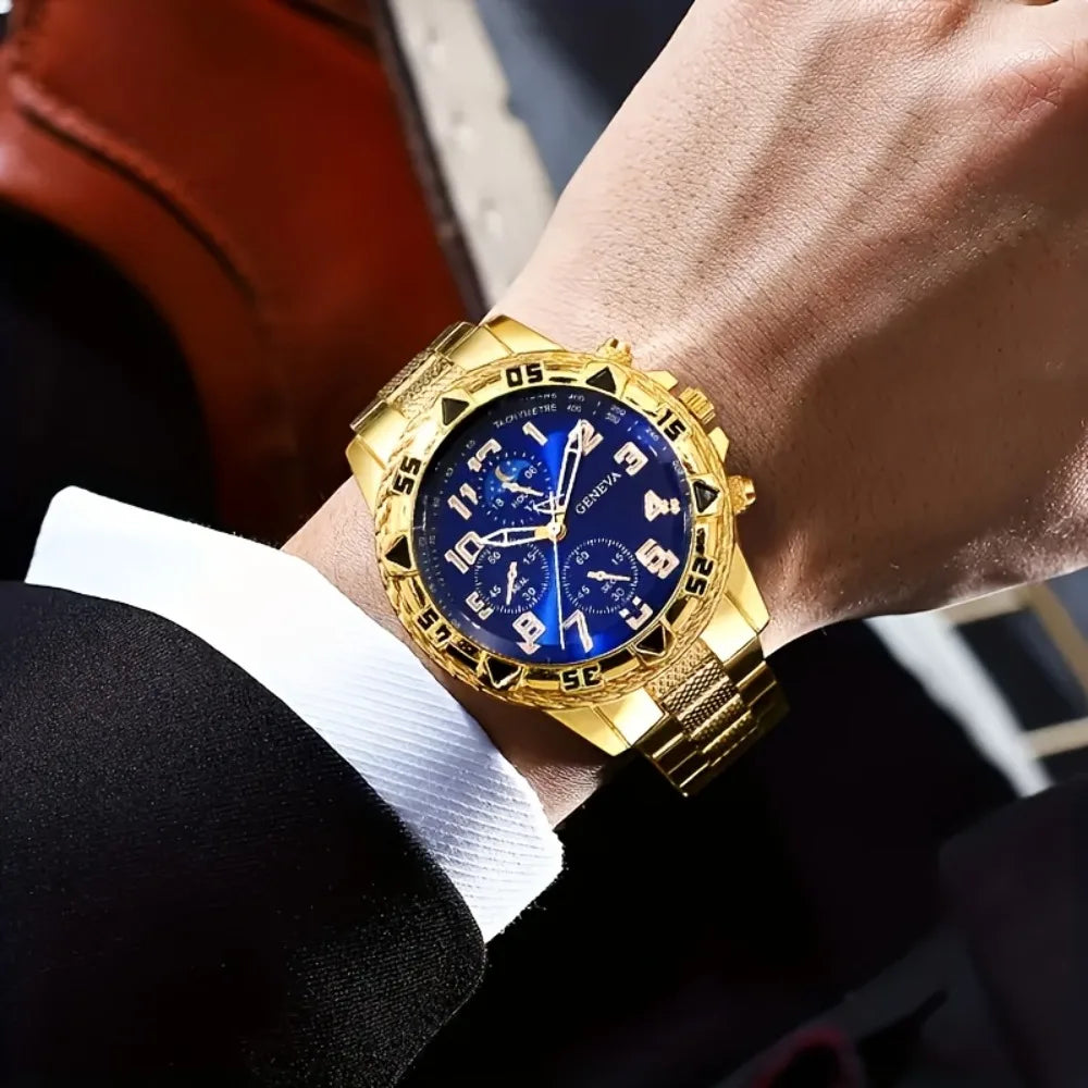 [Vintage Watch Set] 2pcs Quartz Watch Set