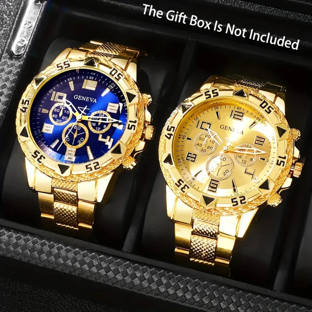 [Vintage Watch Set] 2pcs Quartz Watch Set