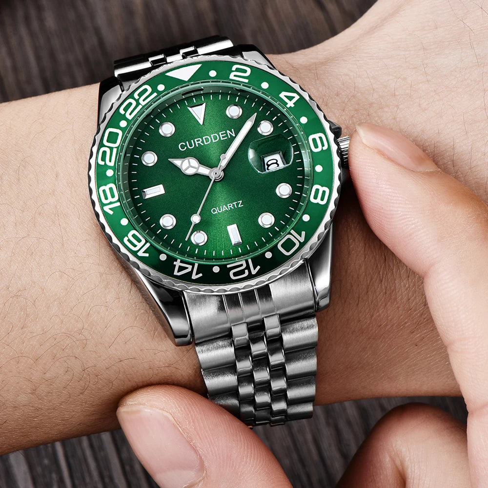 Casual Calendar Quartz Watch