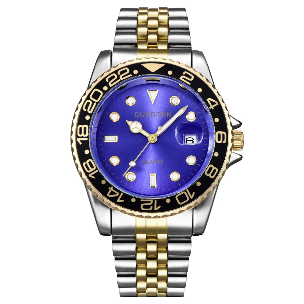 Casual Calendar Quartz Watch
