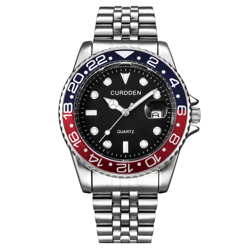 Casual Calendar Quartz Watch
