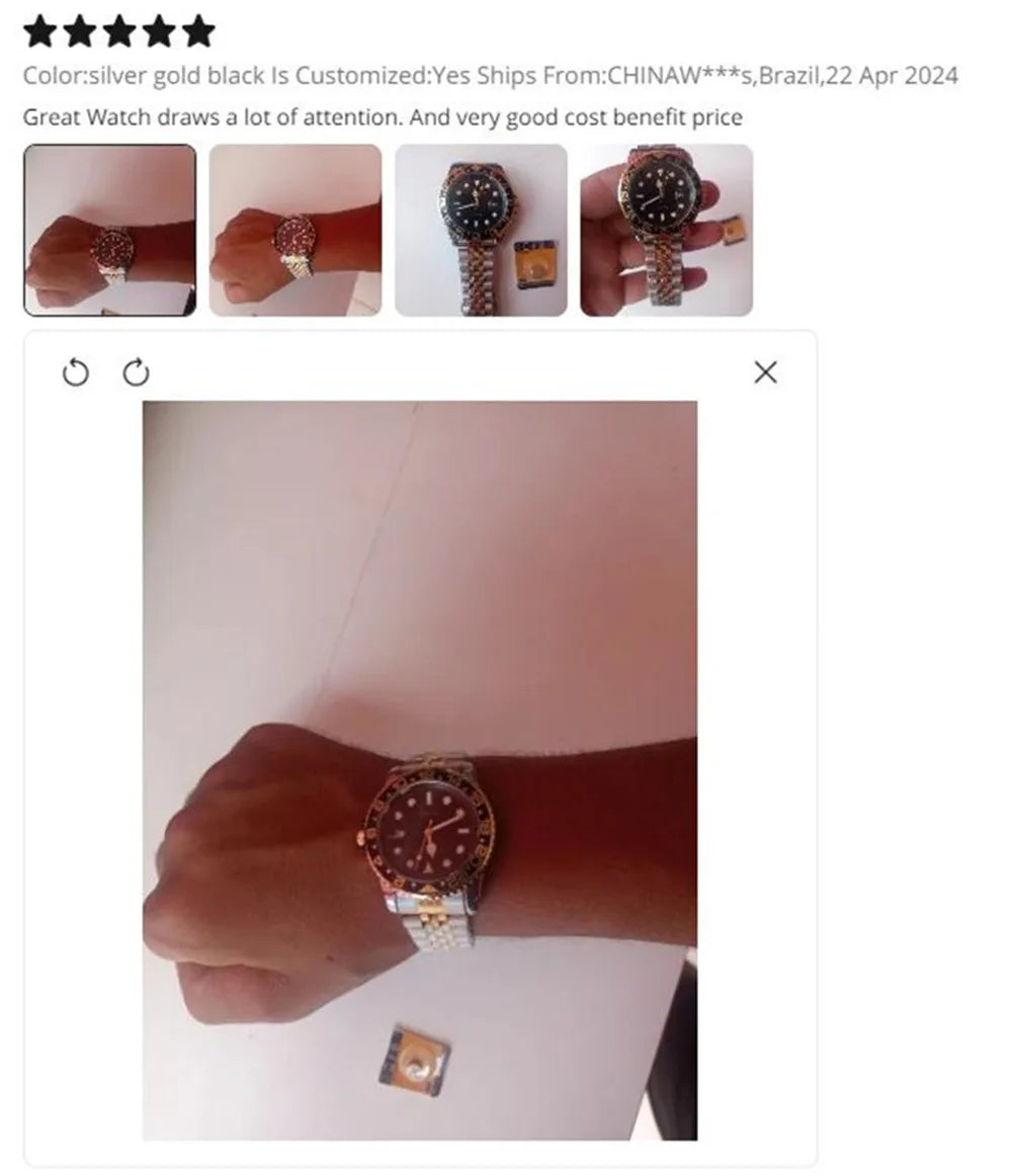 Casual Calendar Quartz Watch