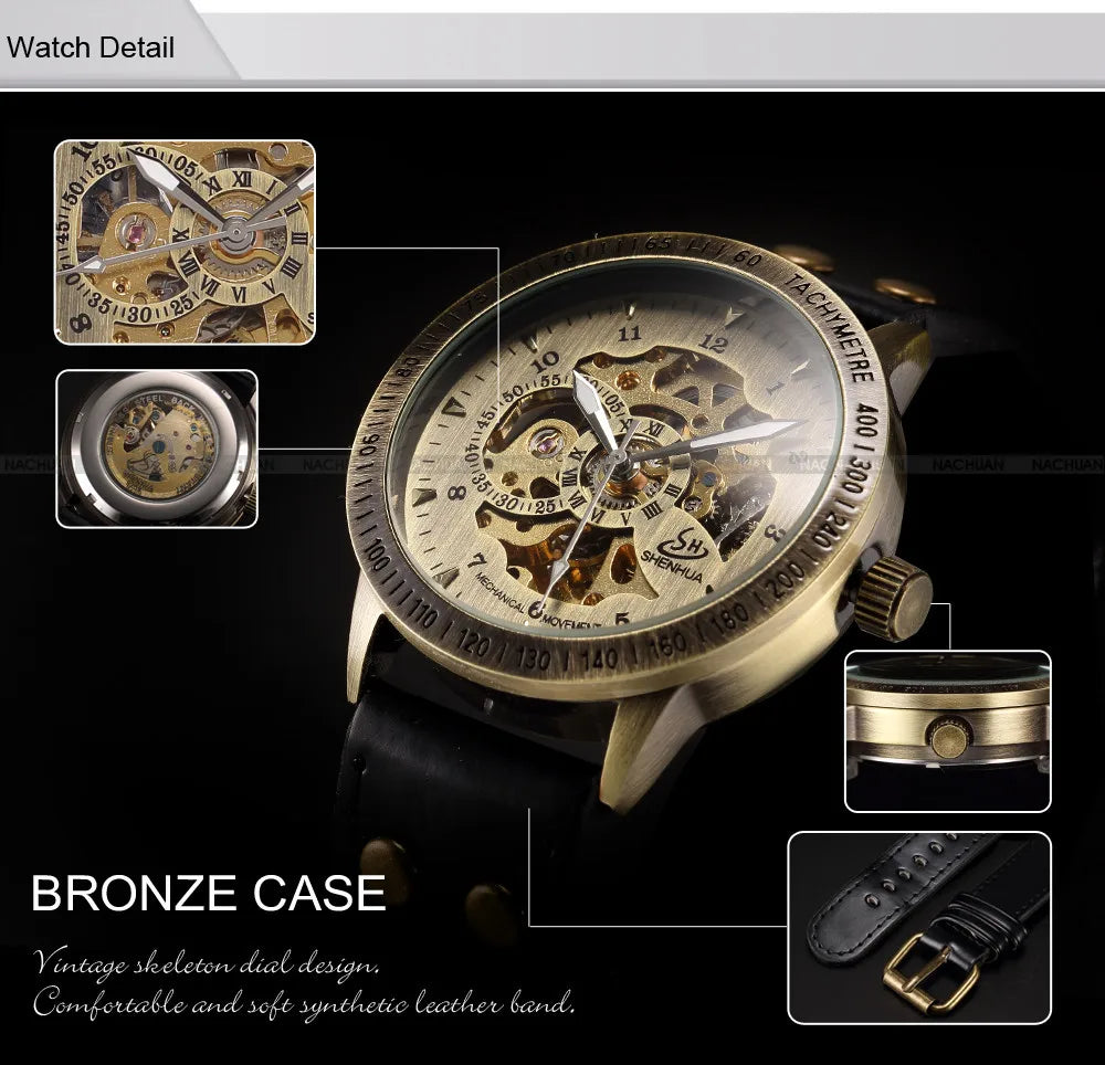 Wrist Watch Waterproof Automatic Mechanical Watch