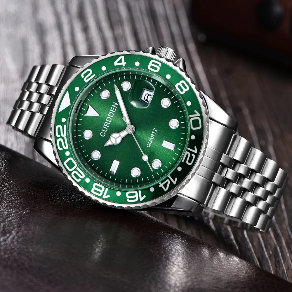 Casual Calendar Quartz Watch