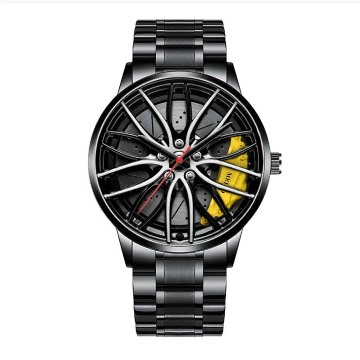 Sports Watches With Car Wheel Rim Hub Design