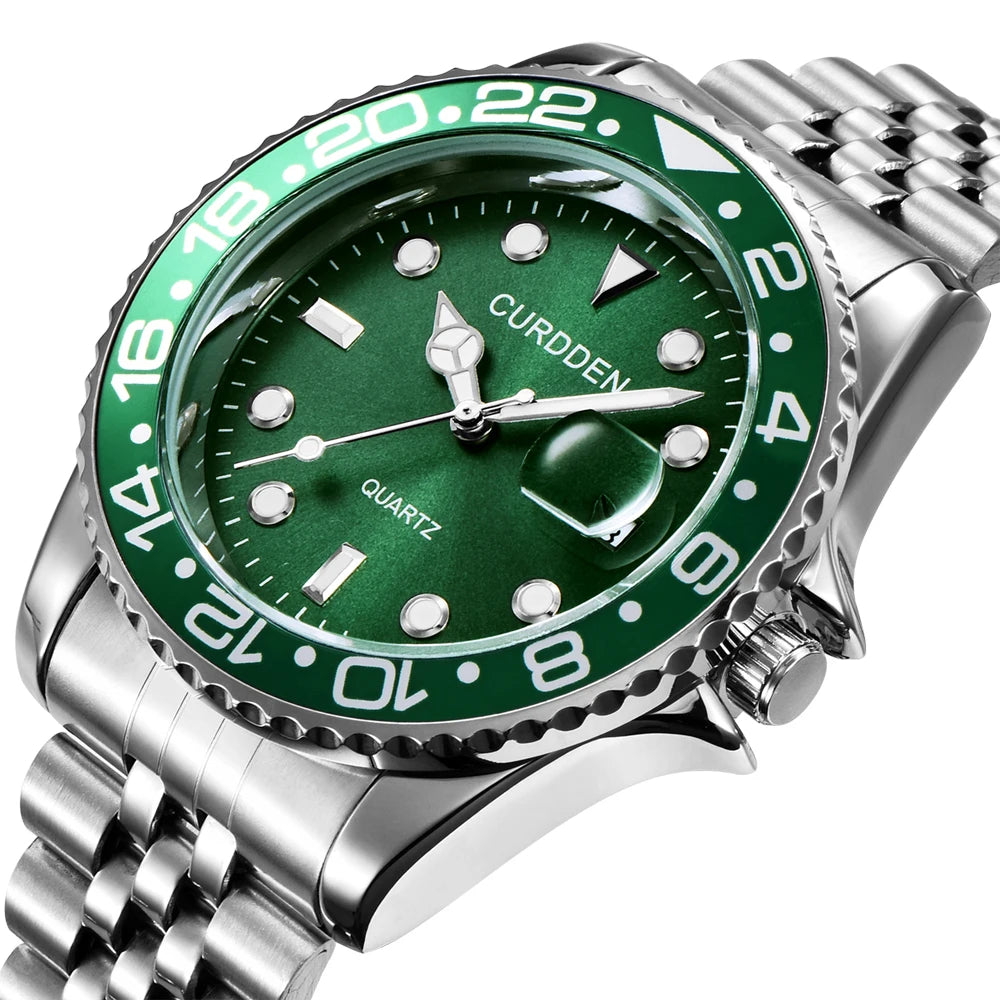 Casual Calendar Quartz Watch