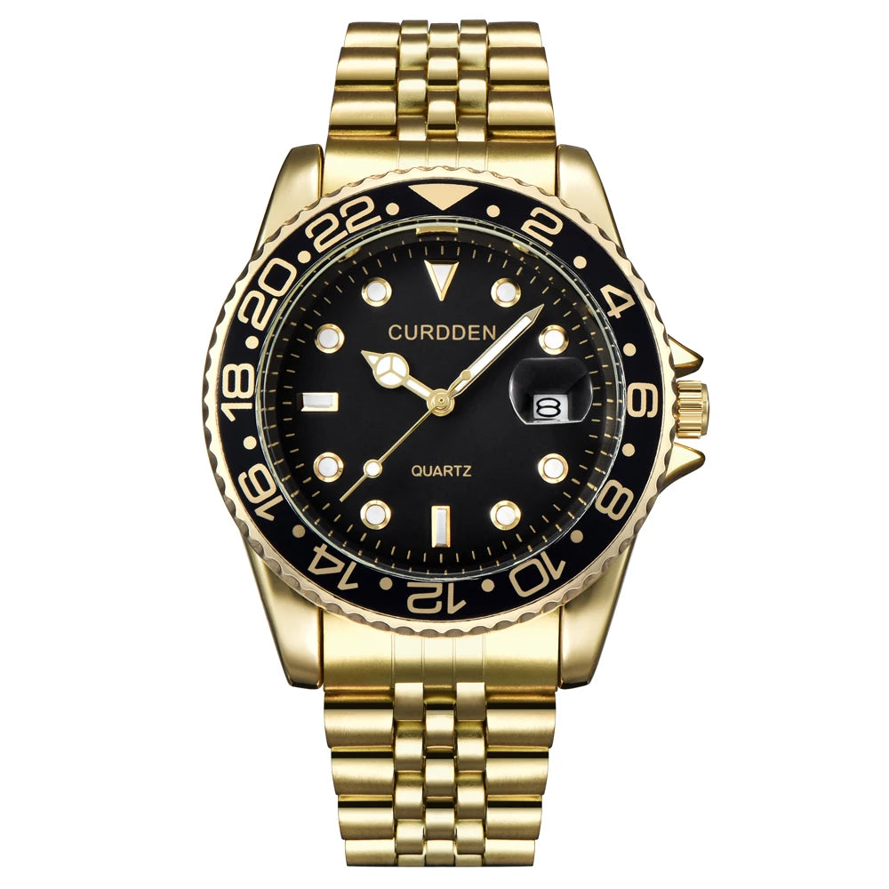 Casual Calendar Quartz Watch