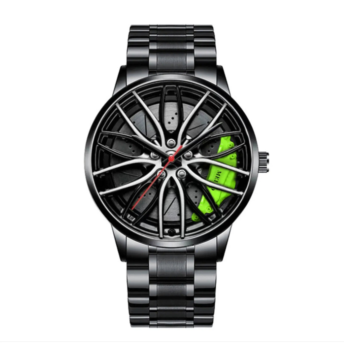 Sports Watches With Car Wheel Rim Hub Design