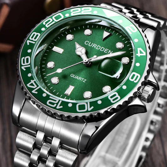 Casual Calendar Quartz Watch