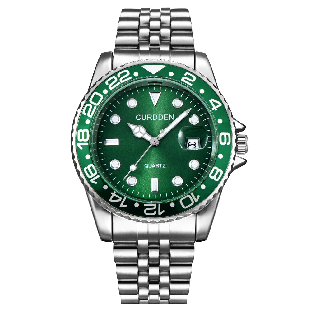 Casual Calendar Quartz Watch