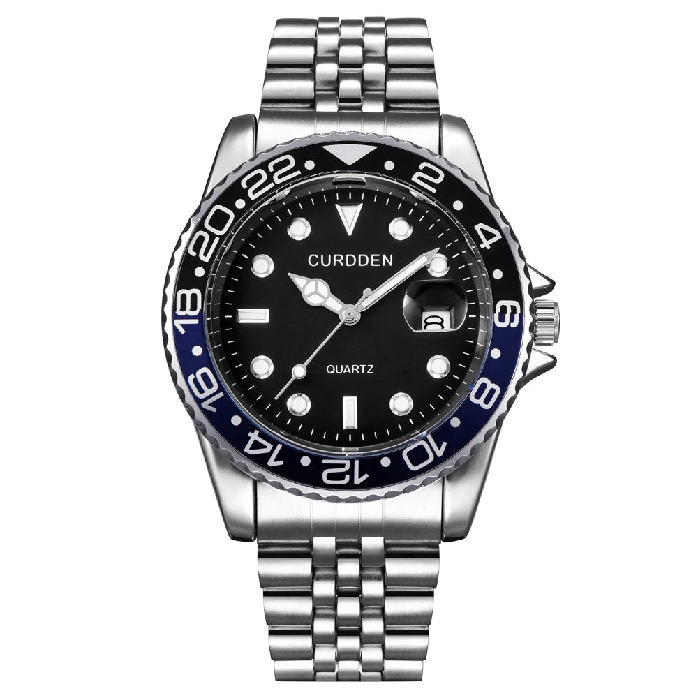 Casual Calendar Quartz Watch