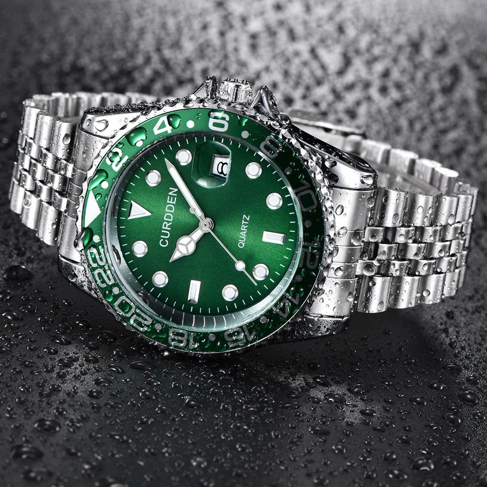 Casual Calendar Quartz Watch