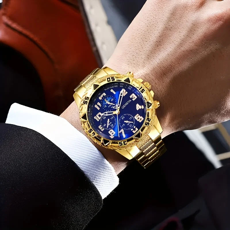 [Vintage Watch Set] 2pcs Quartz Watch Set